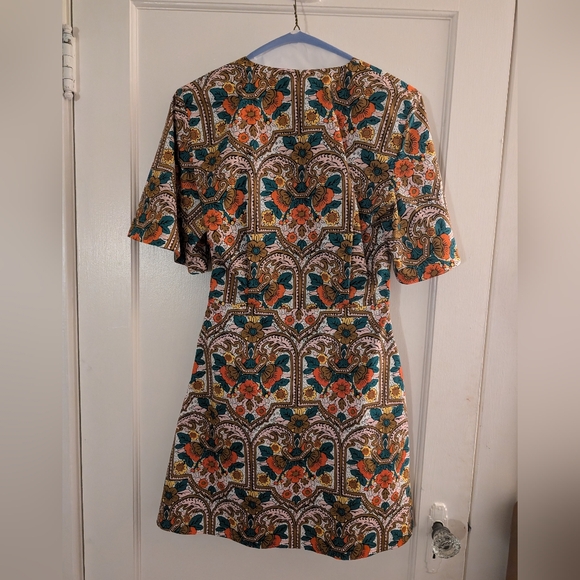 La DoubleJ Floral cutout mini dress NWT - Picture 4 of 6